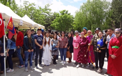 STUDENTS OF THE HACETEPPE UNIVERSITY REPRESENTED THEIR COUNTRY
