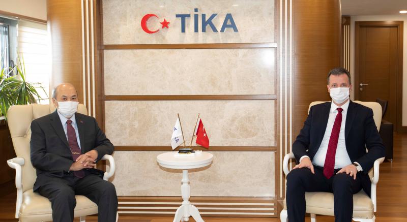 A MEETING WITH THE TIKA ACTING PRESIDENT 