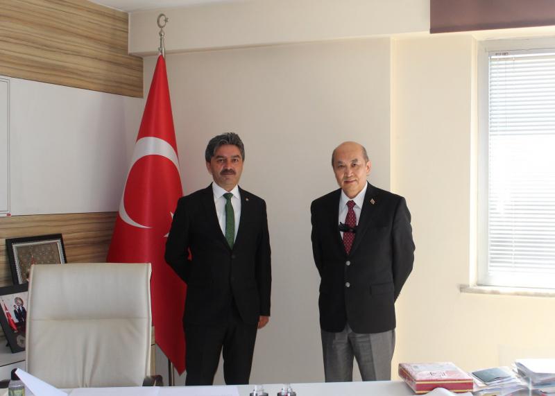 H.E. R.BOLD, AMBASSADOR OF MONGOLIA TO TURKEY, VISITS GEREDE, A TOWN IN BOLU PROVINCE  