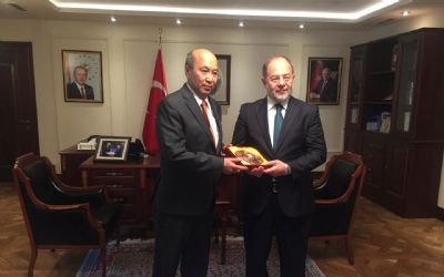 AMBASSADOR MET WITH DEPUTY PRIME MINISTER OF THE REPUBLIC OF TURKEY 