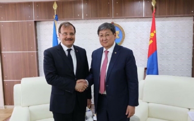 MINISTER CH.KHURELBAATAR MET DEPUTY PRIME MINISTER OF TURKEY HAKAN CAVUSOGLU