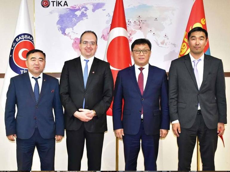 STATE SECRETARY D.ENKHBAT MEETS TIKA PROGRAM COORDINATOR