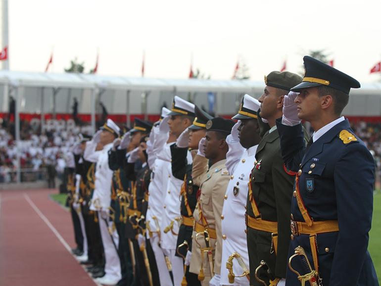 GRADUATION CEREMONY HELD AT THE NATIONAL DEFENSE UNIVERSITY OF TURKEY