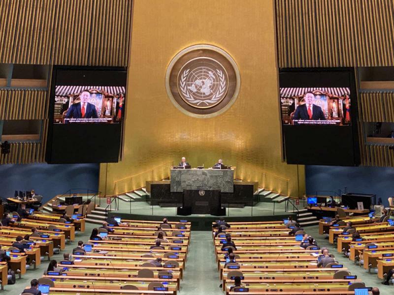 PRESIDENT BATTULGA ADDRESSES GENERAL DEBATE OF 75TH SESSION OF THE UNITED NATIONS GENERAL ASSEMBLY