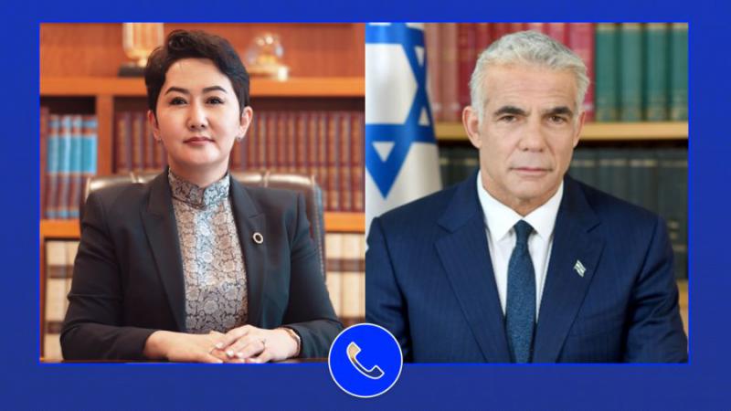 MINISTER OF FOREIGN AFFAIRS HOLDS TELEPHONE CONVERSATION WITH HER ISRAELI COUNTERPART