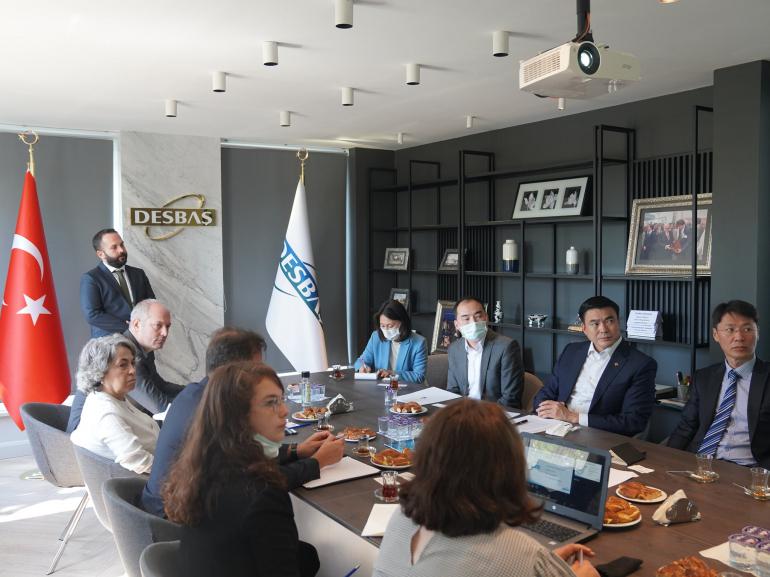 DEPUTY PRIME MINISTER AMARSAIKHAN SAINBUYAN VISITS DESBAS FREE ZONE IN ISTANBUL