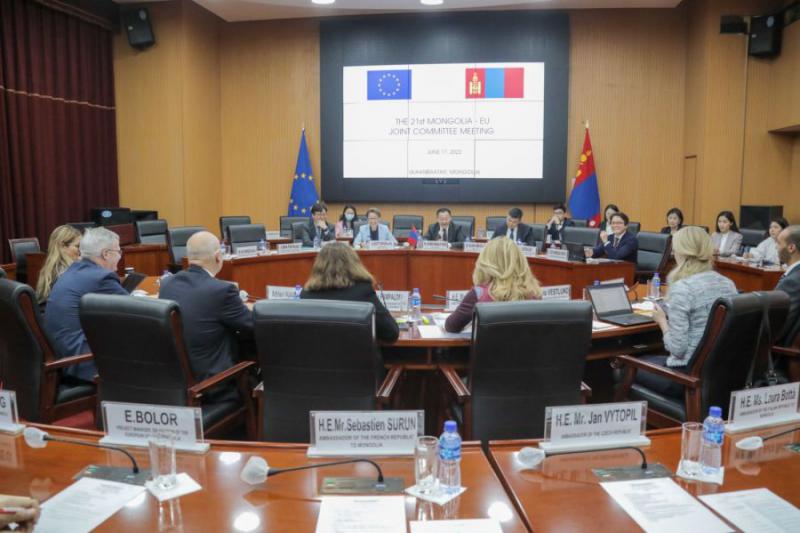 Mongolia-EU Joint Committee meeting held