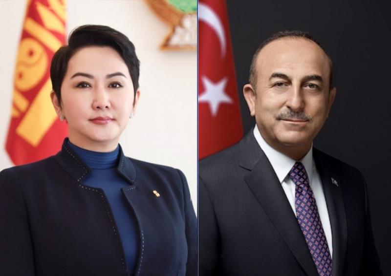 OFFICIAL VISIT OF THE FOREIGN MINISTER OF MONGOLIA TO TURKIYE