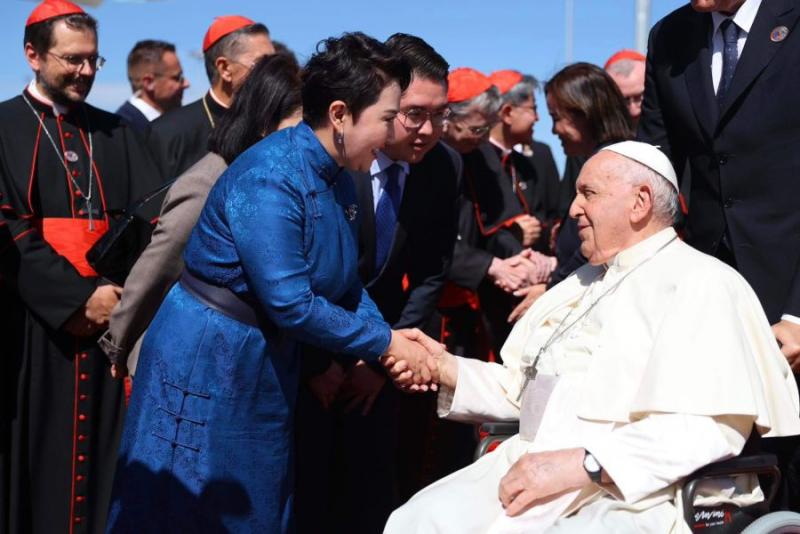 His Holiness Pope Francis Concludes State Visit to Mongolia