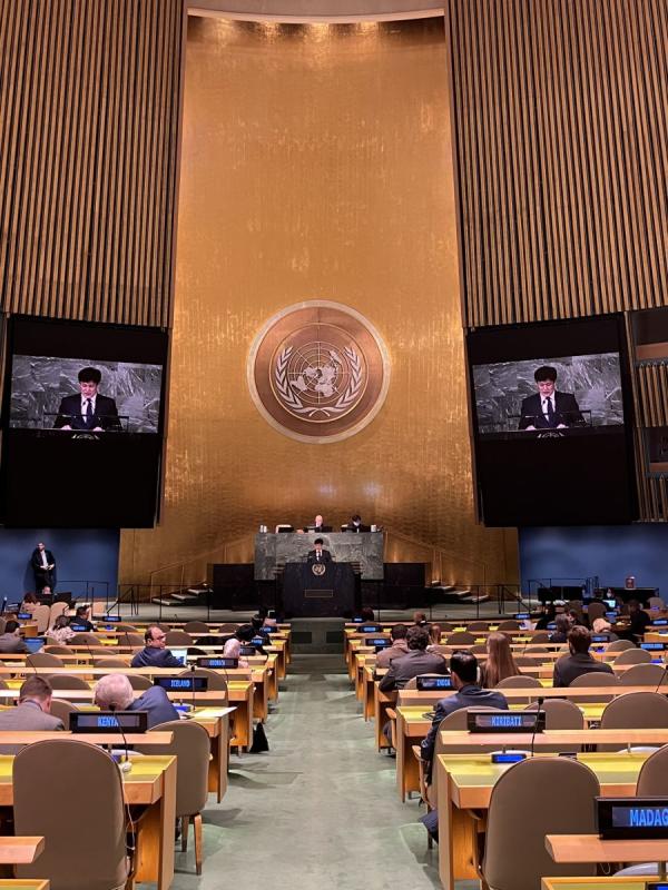 Resolution Initiated by Mongolia Approved at the UN General Assembly