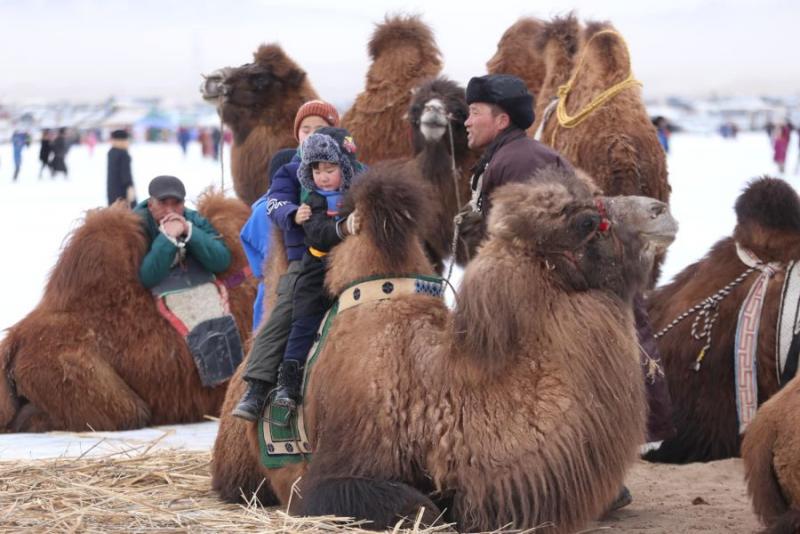 AROUND 20.000 PEOPLE PARTICIPATE IN THE ICE FESTIVAL IN KHOVD AIMAG