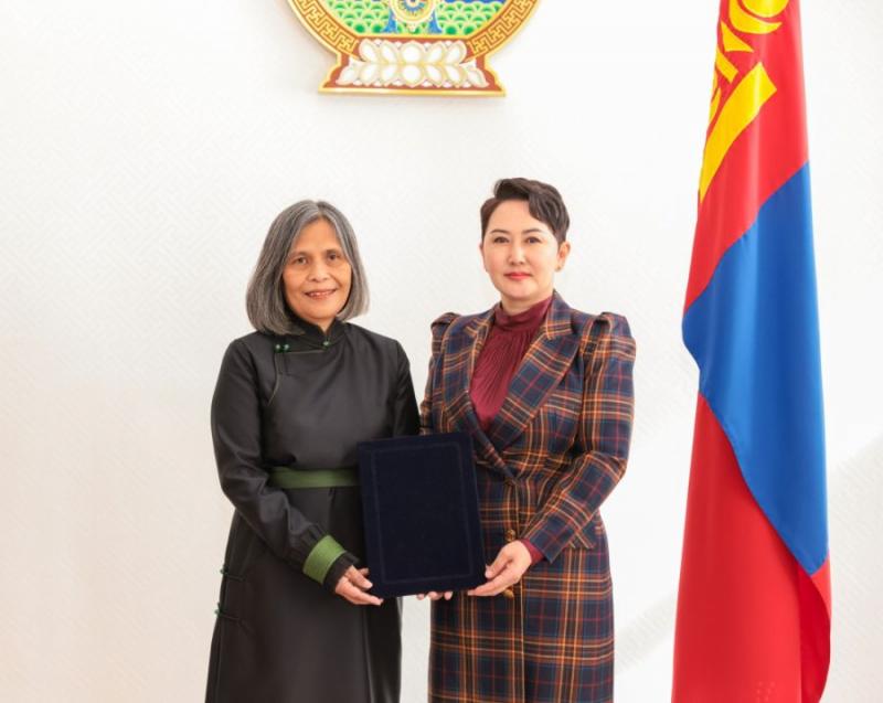Representative from the World Health Organization Presents Letter of Credence to Minister of Foreign Affairs