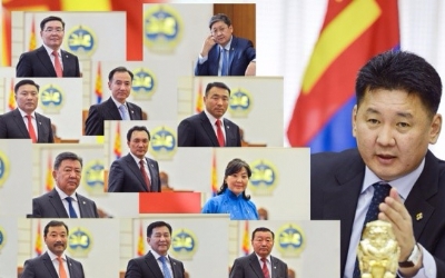 NEW CABINET TAKES OFFICE